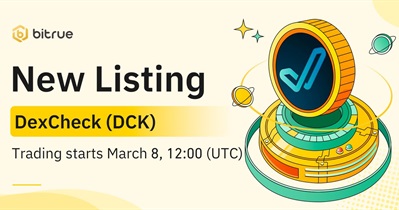 DexCheck to Be Listed on Bitrue on March 8th