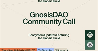 Gnosis to Host Community Call on September 26th