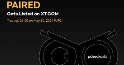 PairedWorld to Be Listed on XT.COM on May 30h