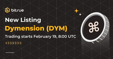 Bitrue проведет листинг Dymension 19 февраля