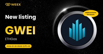 ETHGas to Be Listed on WEEX
