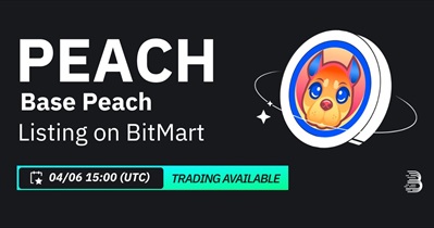 Based Peaches to Be Listed on BitMart