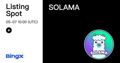 BingX проведет листинг Solama 7 мая