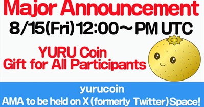 YURU COIN to Hold AMA on X on August 15th