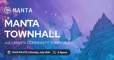Manta Network to Hold AMA on X on July 28th