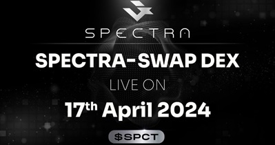 SpectraSwap Decentralized Exchange (DEX) platform 란치