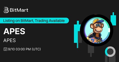 APES to Be Listed on BitMart on September 10th