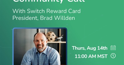 Switch Token обсудит развитие проекта с сообществом 14 августа