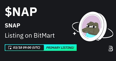 SNAP to Be Listed on BitMart on March 18th