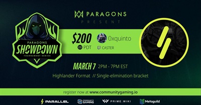 ParagonsDAO to Host Tournament on March 7th