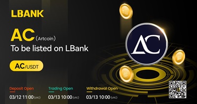 ArtCoin to Be Listed on LBank on March 13th