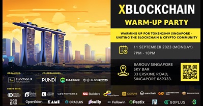 XBlockchain Warm-Up sa Singapore