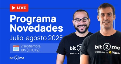 Bit2Me проведет стрим в YouTube 2 сентября