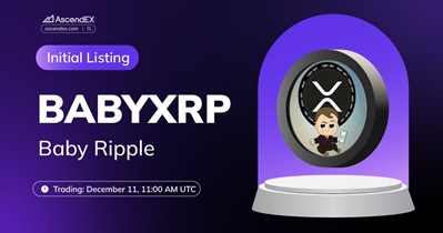 Baby Ripple to Be Listed on AscendEX on December 11th