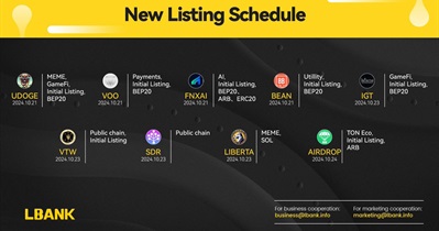 Ignite to Be Listed on LBank on October 23rd