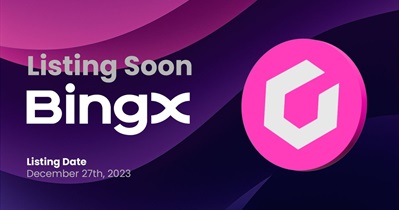 BingX проведет листинг Games for a Living 27 декабря