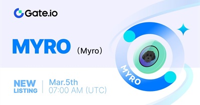 Myro to Be Listed on Gate.io on March 5th