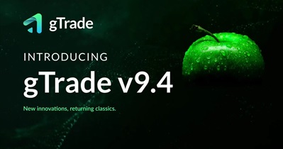 GTrade v9.4 Launches on October 11