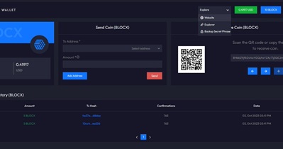 BLOCX. to Release Web Wallet Update
