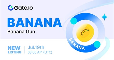 Gate.io проведет листинг Banana Gun