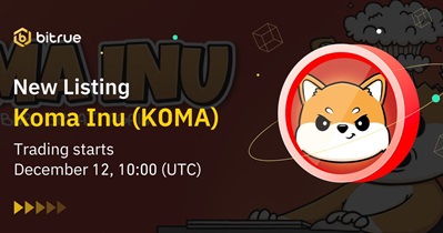 Koma Inu to Be Listed on Bitrue