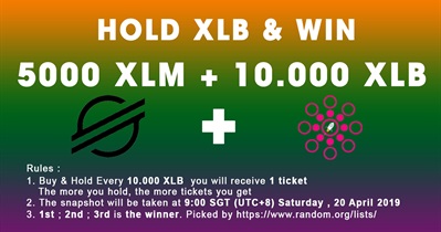 XLM Airdrop to Three XLB Holders