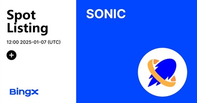 BingX проведет листинг SONIC SVM