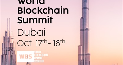 World Blockchain Summit em Dubai, Emirados Árabes Unidos