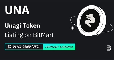 Unagi Token to Be Listed on BitMart