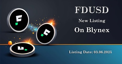 Blynex проведет листинг First Digital USD