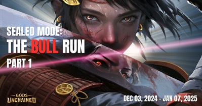 Gods Unchained Announces Sealed Mode: the Bull Run, Part 1