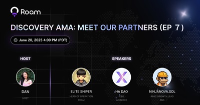 ROAM Token to Hold AMA on X on June 20th