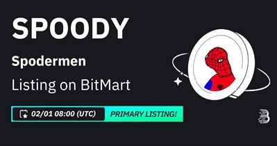 Spodermen to Be Listed on BitMart on February 1st