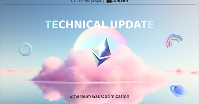 Unizen to Update Ethereum Gas Optimization