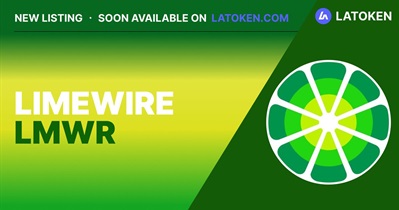 LATOKEN проведет листинг LimeWire Token 28 ноября