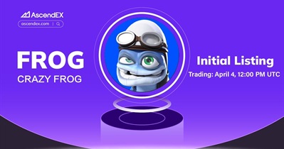 Crazy Frog to Be Listed on AscendEX