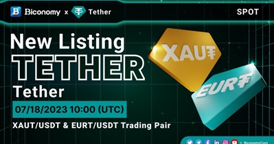Tether EURt to Be Listed on Biconomy Exchange on July 18th