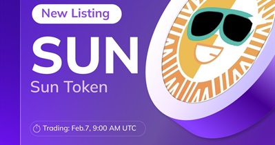 Sun Token to Be Listed on AscendEX on February 7th
