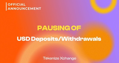 Tokenize Xchange проведет техническое обслуживание 26 января