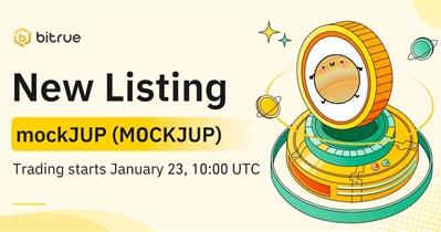 MockJUP to Be Listed on Bitrue on January 23rd