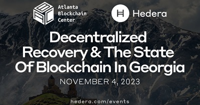 Hedera проведет встречу в Атланте 4 ноября