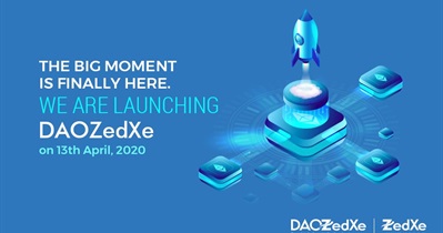 Запуск децентрализованной краудфандинговой платформы DAOZedXe