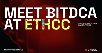 BitDCA to Participate in EthCC – Ethereum Community Conference in Cannes on June 30th