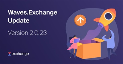 Waves Exchange v.2.0.23 업데이트