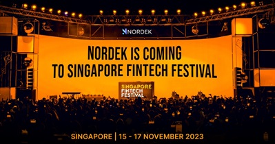 Nordek to Participate in Singapore FinTech Festival in Singapore on November 15th