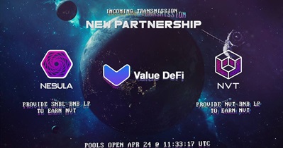 Partnership With Value DeFi