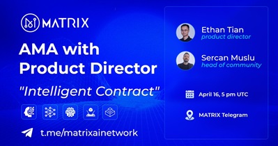 Matrix AI Network проведет АМА в Telegram 16 апреля