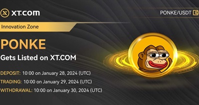 PONKE to Be Listed on XT.COM on January 29th