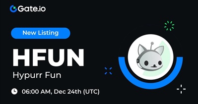 Hypurr Fun to Be Listed on Gate.io