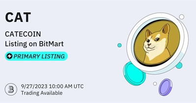 CATECOIN to Be Listed on BitMart on September 27th